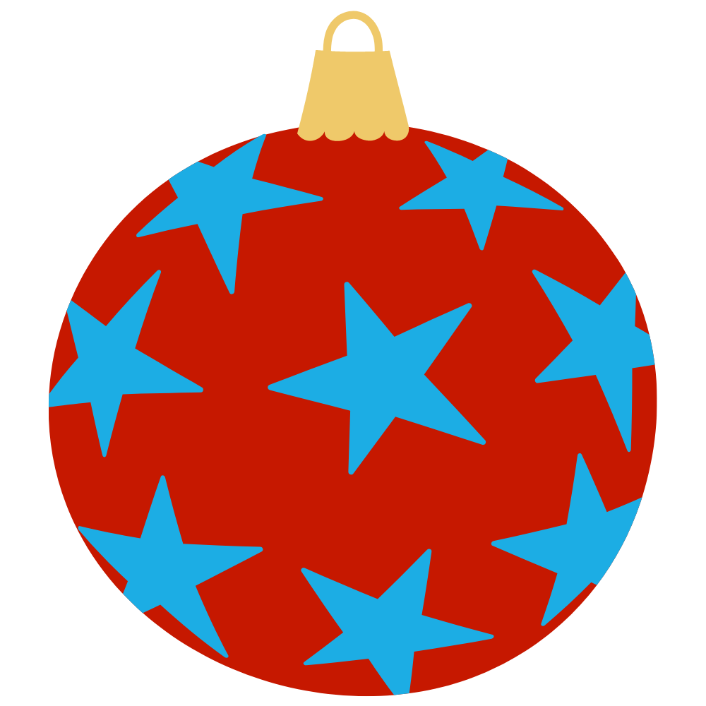 sich drehende Weihnachtsbaumkugel