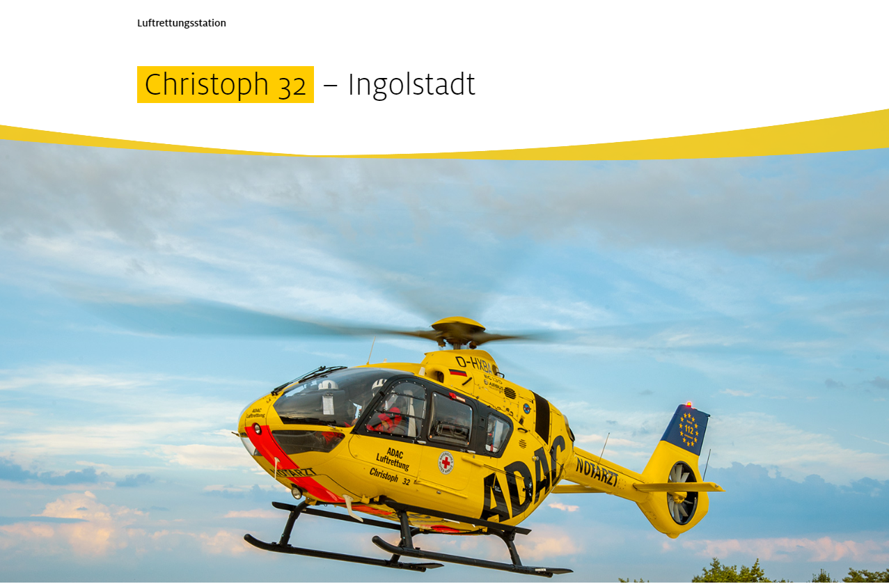 ADAC Rettungshubschrauber