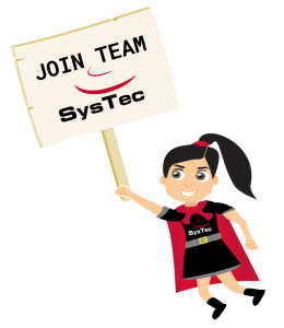 Jetzt bei der SysTec bewerben: jobs@systec-computer.de